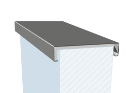 Wall coping system F