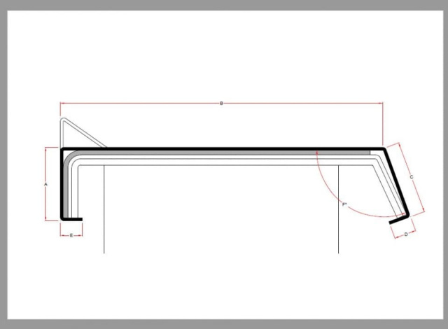 Wall coping system - Variable