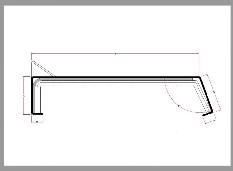 Wall coping system - Variable