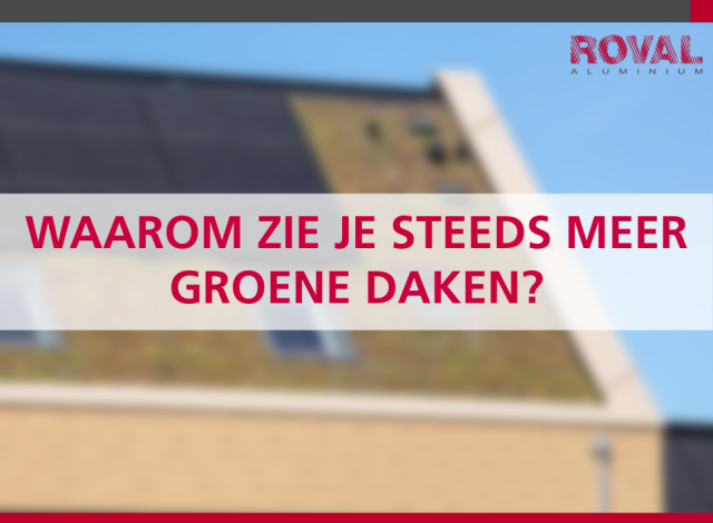 Why are we seeing more and more green roofs?