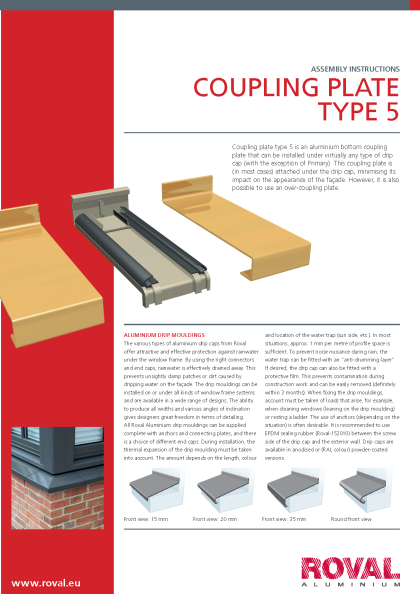 Coupling plate type 5